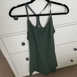 Outdoor voices exercise dress evergreen